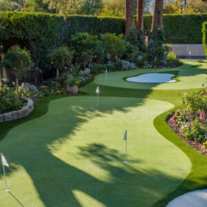 backyard putting greens