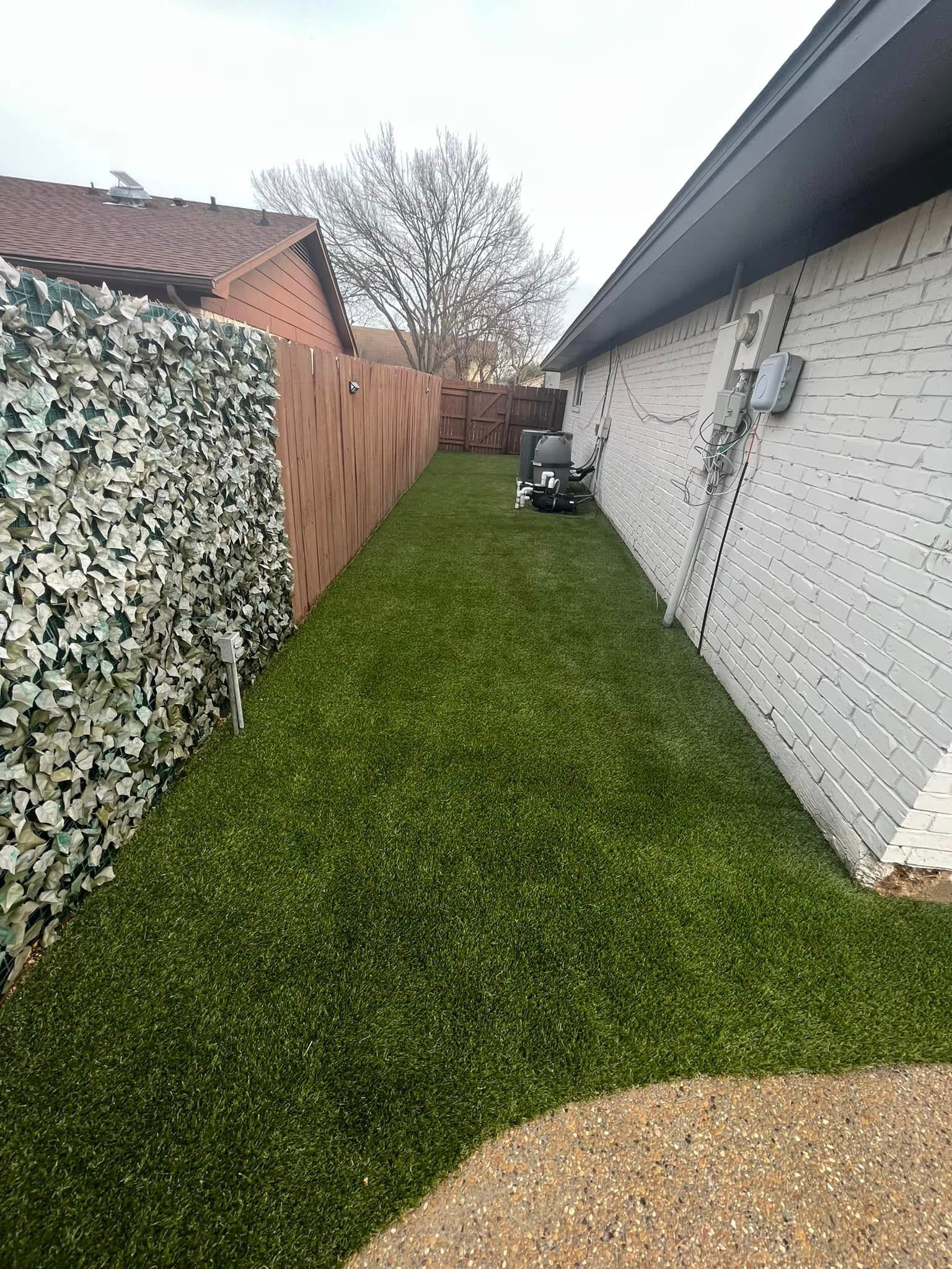 Transform Problem Areas: Artificial Turf for Side Yards, Driveways, and Shady Spots