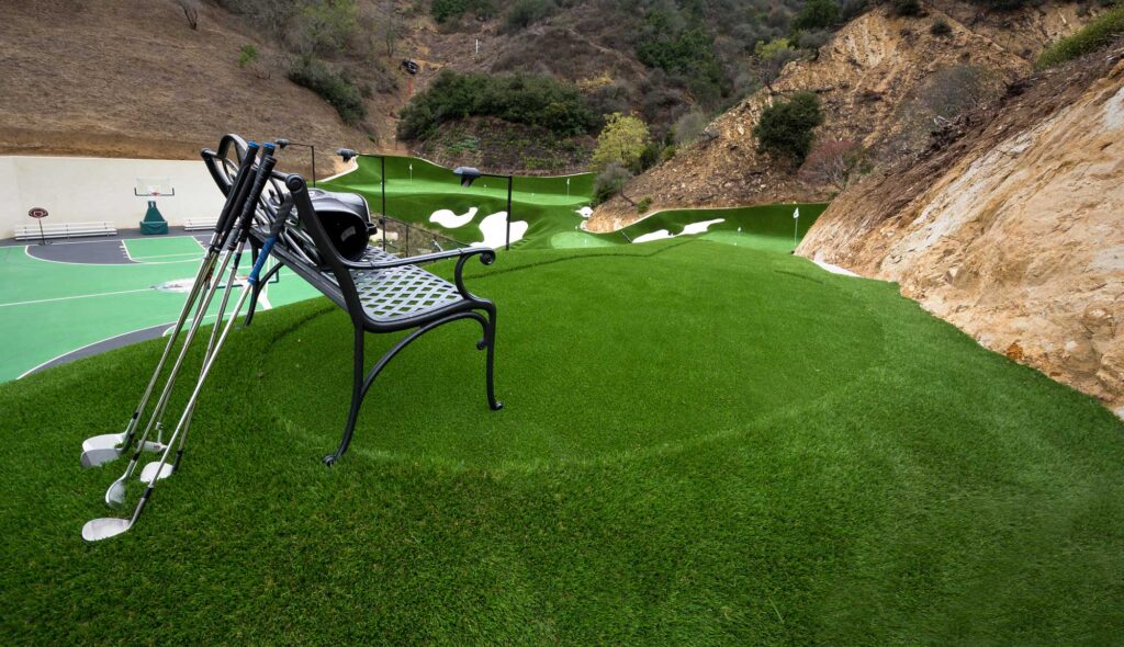 golf course artificial grass turf