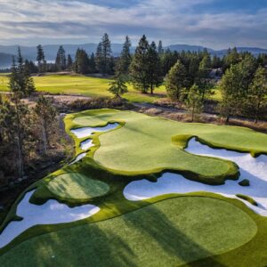 luxury putting green