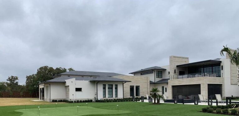 artificial turf installation