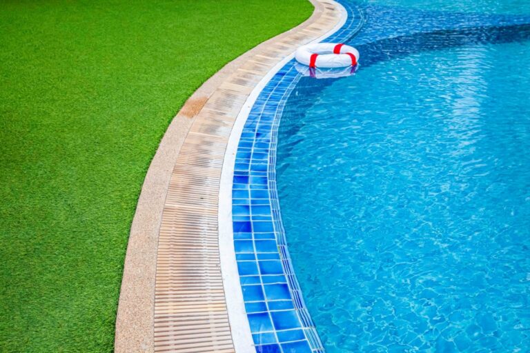 Artificial Turf Around Your Pool in North Texas: Heat, Drainage, and What to Know Before You Install